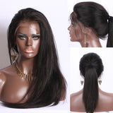 Swiss Lace Pre-plucked Hide Lace+ Hide Knots Yaki Straight Lace Wig